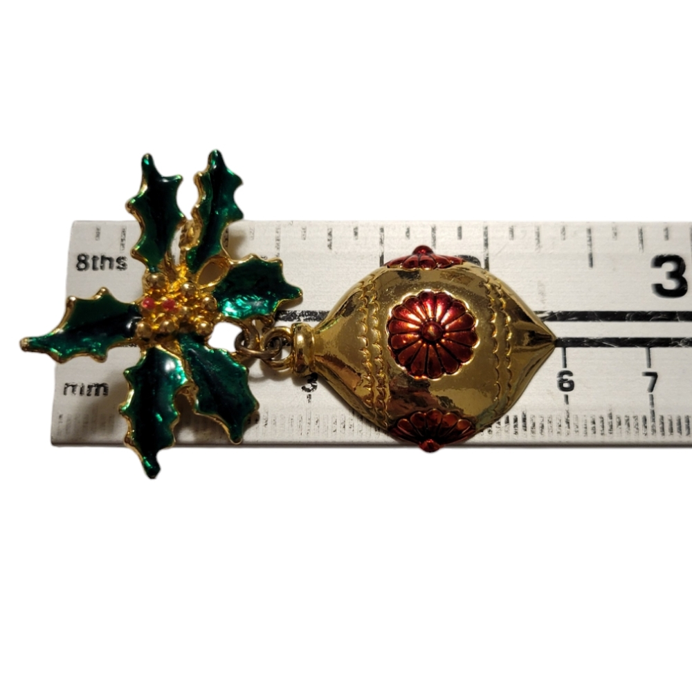 Vintage AAI Christmas Ornament Brooch Pin - Picture 7 of 7